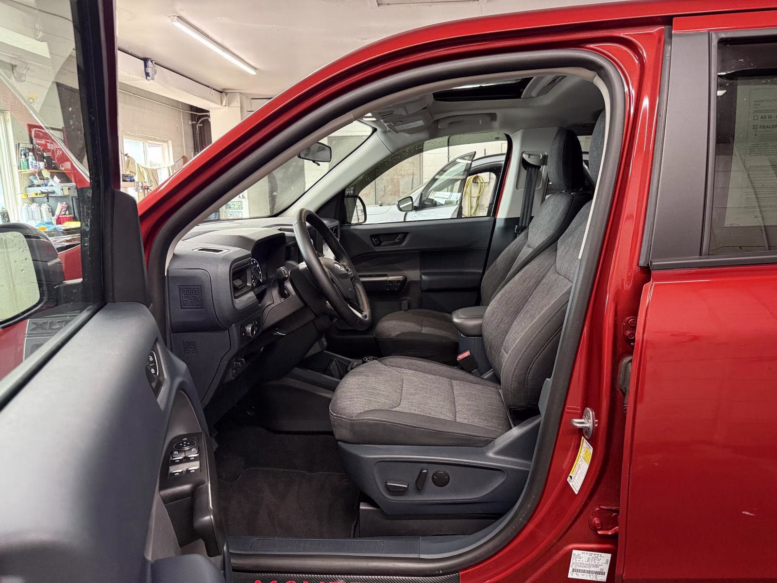 2023 Hot Pepper Red Metallic Tinted Clearcoat Ford Maverick XLT AWD Truck