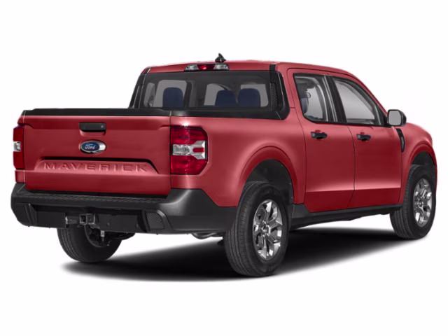 2023 Hot Pepper Red Metallic Tinted Clearcoat Ford Maverick XLT AWD Truck