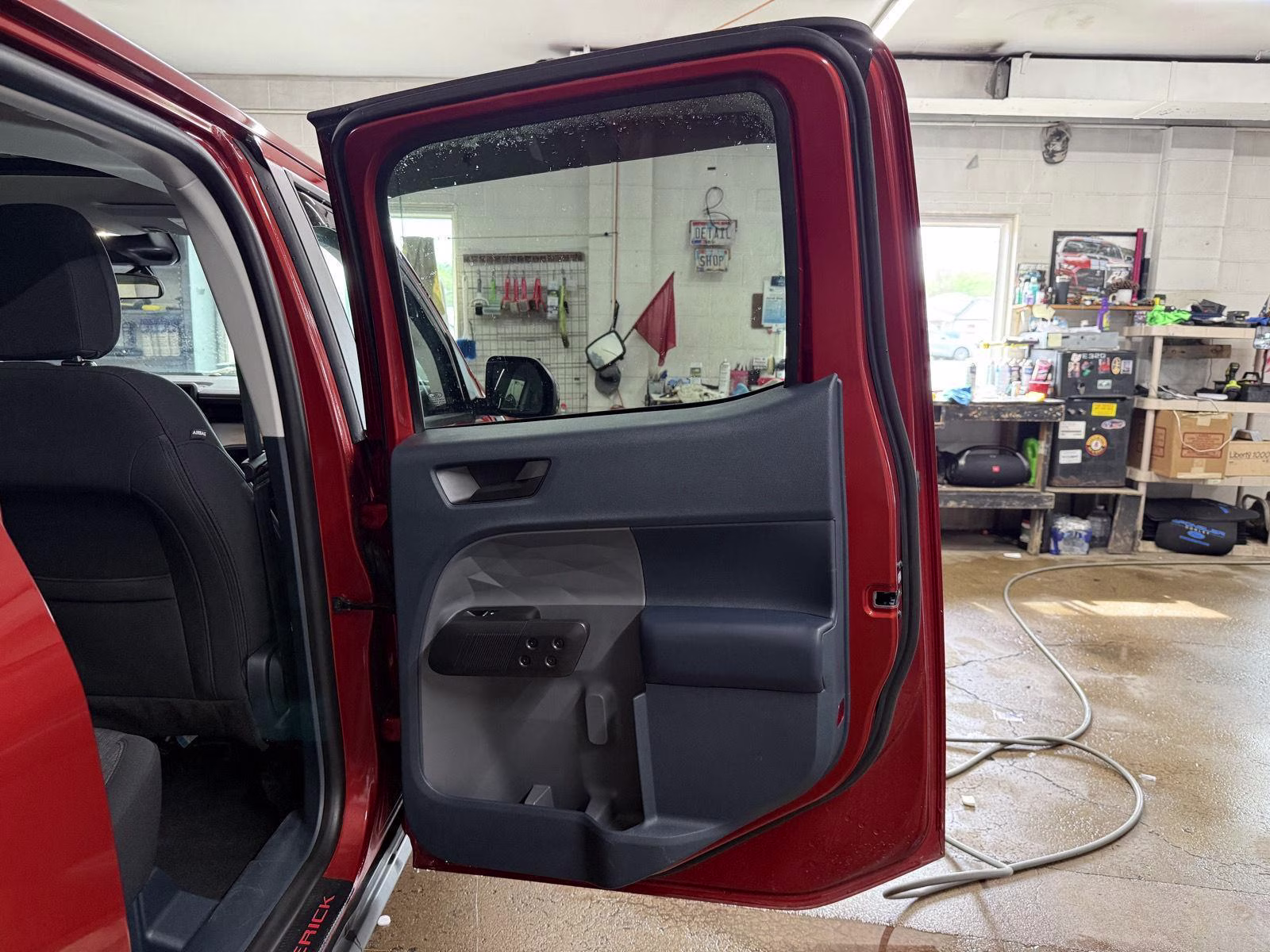 2023 Hot Pepper Red Metallic Tinted Clearcoat Ford Maverick XLT AWD Truck