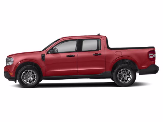 2023 Hot Pepper Red Metallic Tinted Clearcoat Ford Maverick XLT AWD Truck