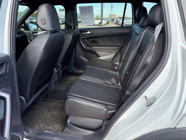 2023 Opal White Pearl Volkswagen Tiguan 2.0T SE R-Line Black AWD SUV