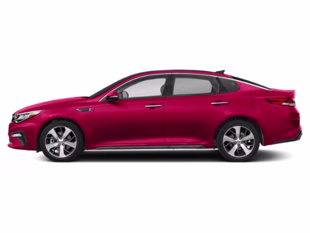 2019 Passion Red Kia Optima S FWD Sedan