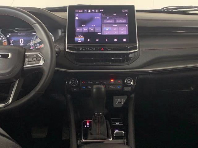 2024 Bright White Clearcoat Jeep Compass Trailhawk 4X4 SUV