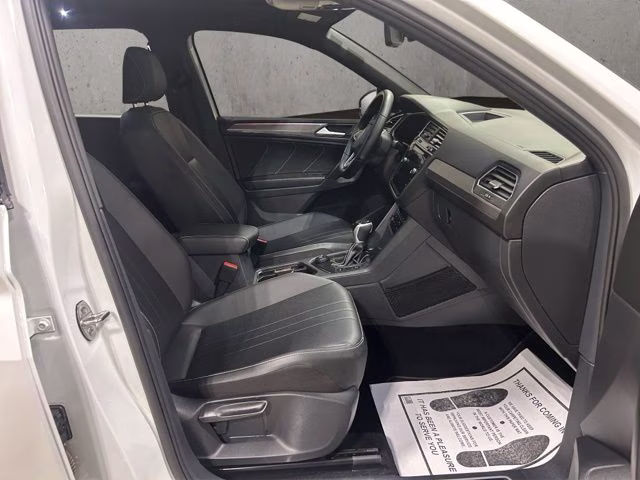 2023 Opal White Pearl Volkswagen Tiguan 2.0T SE R-Line Black AWD SUV