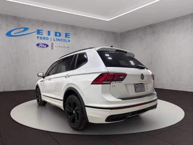 2023 Opal White Pearl Volkswagen Tiguan 2.0T SE R-Line Black AWD SUV