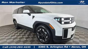 2026 Serenity White Hyundai Santa Fe SE AWD SUV