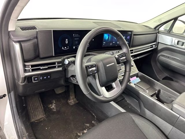 2026 Serenity White Hyundai Santa Fe SE AWD SUV