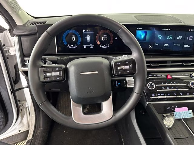 2026 Serenity White Hyundai Santa Fe SE AWD SUV