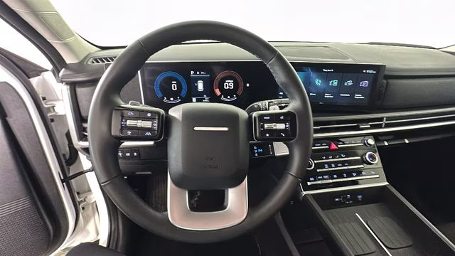 2026 Serenity White Hyundai Santa Fe SE AWD SUV