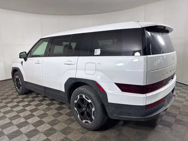 2026 Serenity White Hyundai Santa Fe SE AWD SUV