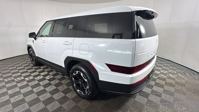 2026 Serenity White Hyundai Santa Fe SE AWD SUV