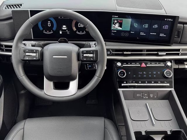 2026 Hampton Gray Hyundai Santa Fe SEL AWD SUV