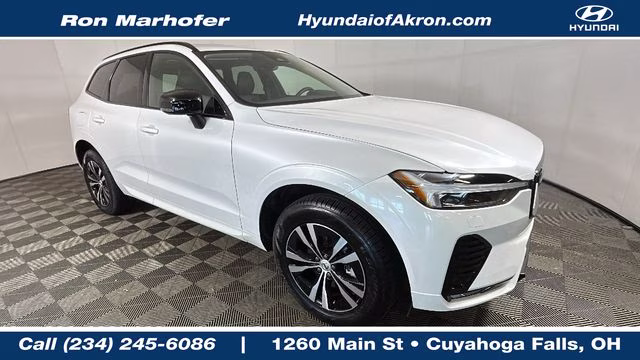 2025 Crystal White Metallic Volvo XC60 B5 Core AWD SUV