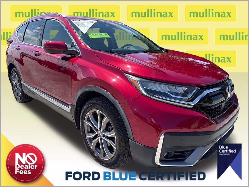 2021 Radiant Red Metallic Honda CR-V Touring AWD SUV