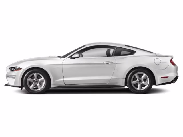 2019 Oxford White Ford Mustang EcoBoost RWD Coupe