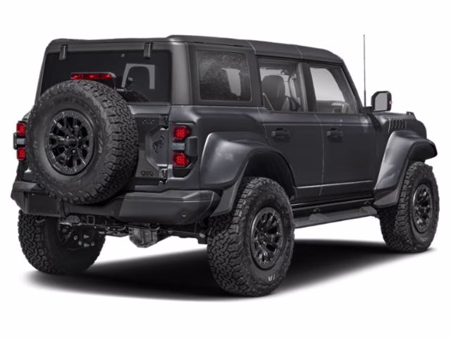 2026 Shadow Black Ford Bronco Raptor 4X4 Convertible