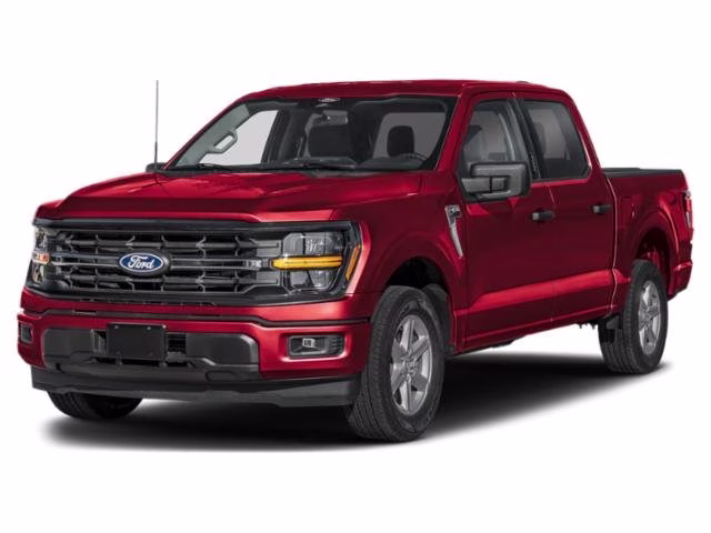 2026 Ruby Red Metallic Tinted Clearcoat Ford F-150 XLT 4X4 Truck
