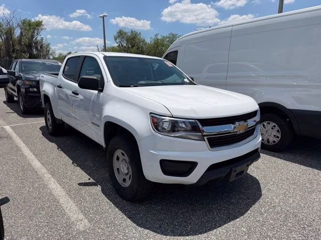 2017 Summit White Chevrolet Colorado Work Truck 4X4 Truck