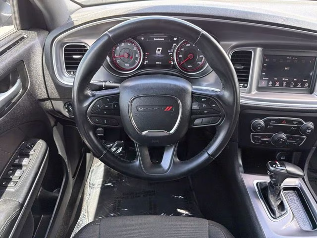 2020 Pitch Black Clearcoat Dodge Charger SXT RWD Sedan