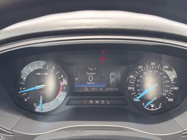 2019 Oxford White Ford Fusion S FWD Sedan