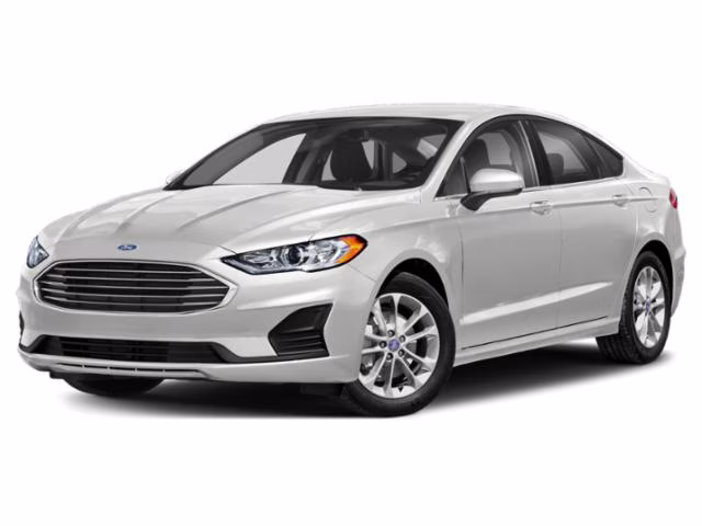 2020 Oxford White Ford Fusion S FWD Sedan
