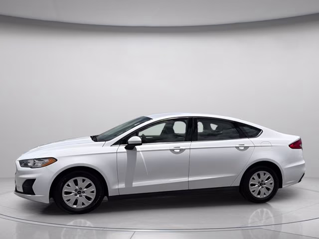 2020 Oxford White Ford Fusion S FWD Sedan