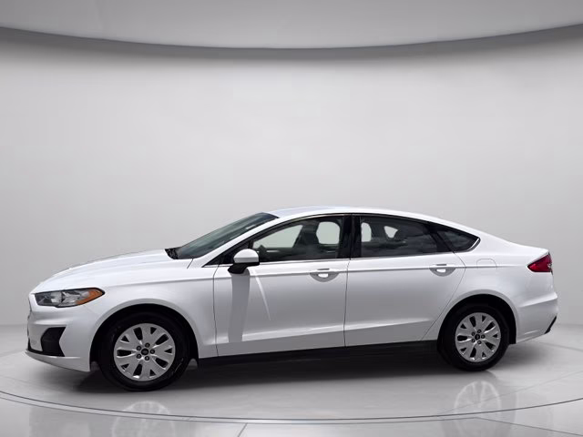 2020 Oxford White Ford Fusion S FWD Sedan