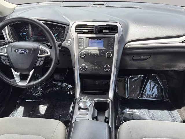 2020 Oxford White Ford Fusion S FWD Sedan