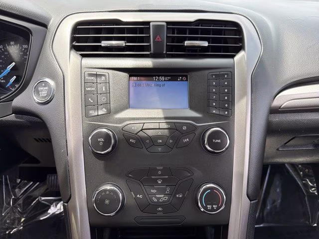 2020 Oxford White Ford Fusion S FWD Sedan