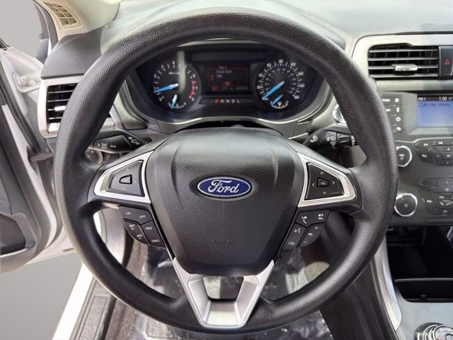 2020 Oxford White Ford Fusion S FWD Sedan