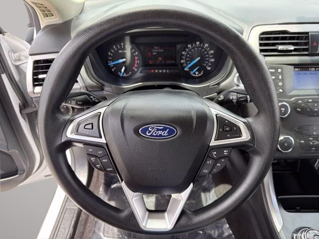 2020 Oxford White Ford Fusion S FWD Sedan