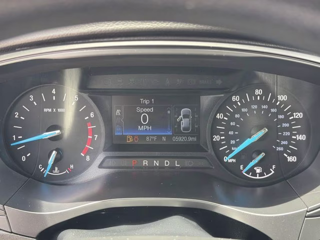 2020 Oxford White Ford Fusion S FWD Sedan