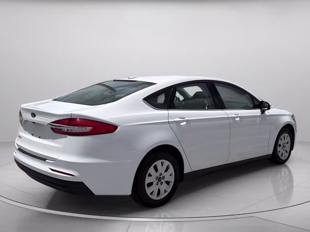 2020 Oxford White Ford Fusion S FWD Sedan