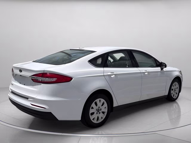 2020 Oxford White Ford Fusion S FWD Sedan