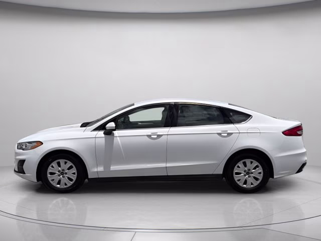 2020 Oxford White Ford Fusion S FWD Sedan