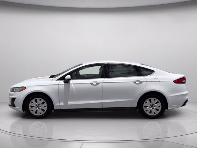 2020 Oxford White Ford Fusion S FWD Sedan