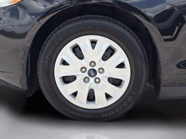 2020 Black Ford Fusion S FWD Sedan