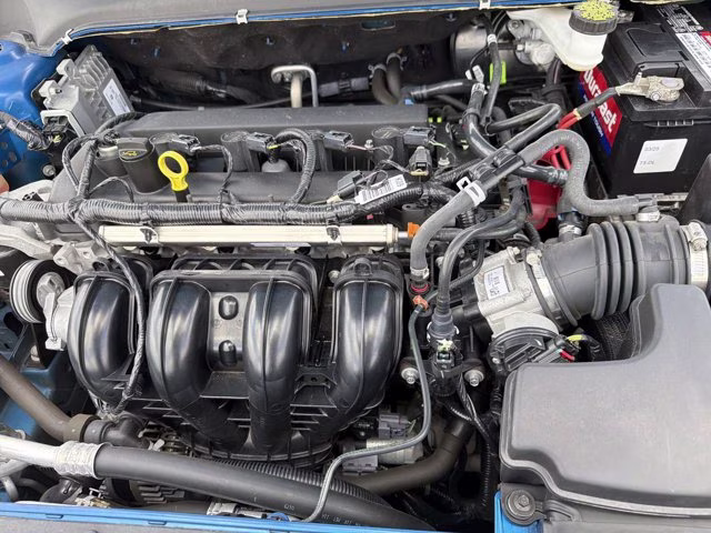 2019 Blue Metallic Ford Fusion S FWD Sedan