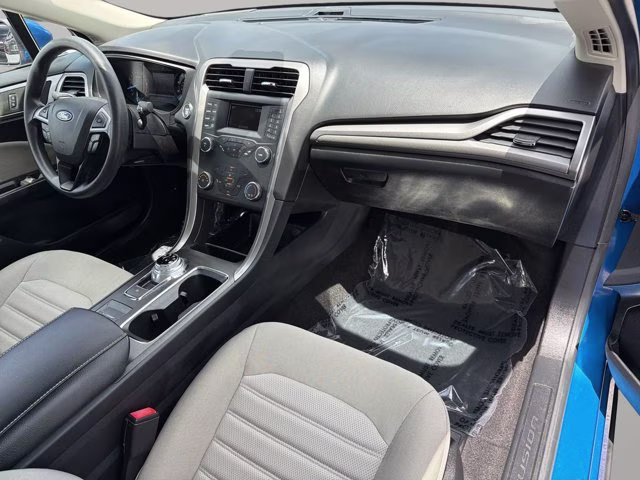 2019 Blue Metallic Ford Fusion S FWD Sedan