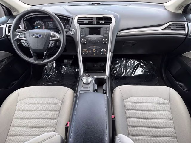 2019 Blue Metallic Ford Fusion S FWD Sedan