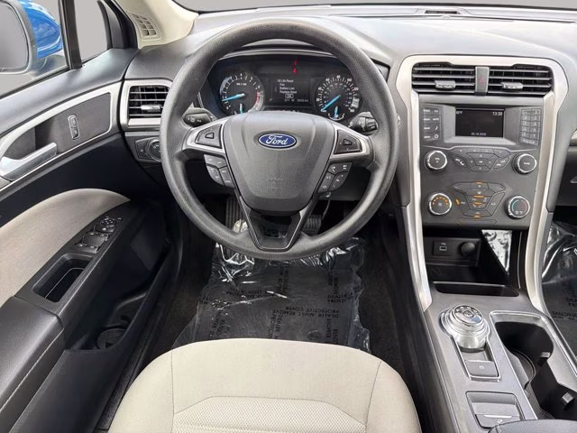 2019 Blue Metallic Ford Fusion S FWD Sedan