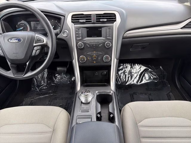 2019 Blue Metallic Ford Fusion S FWD Sedan