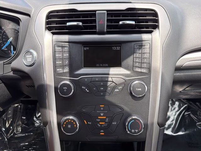 2019 Blue Metallic Ford Fusion S FWD Sedan