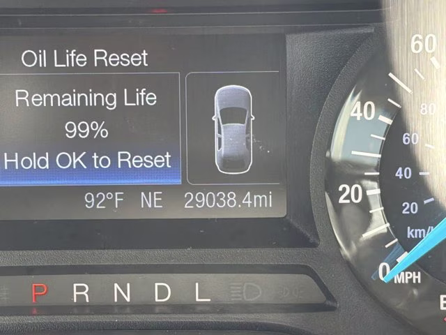 2019 Blue Metallic Ford Fusion S FWD Sedan