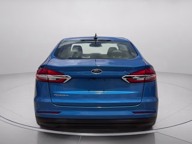 2019 Blue Metallic Ford Fusion S FWD Sedan