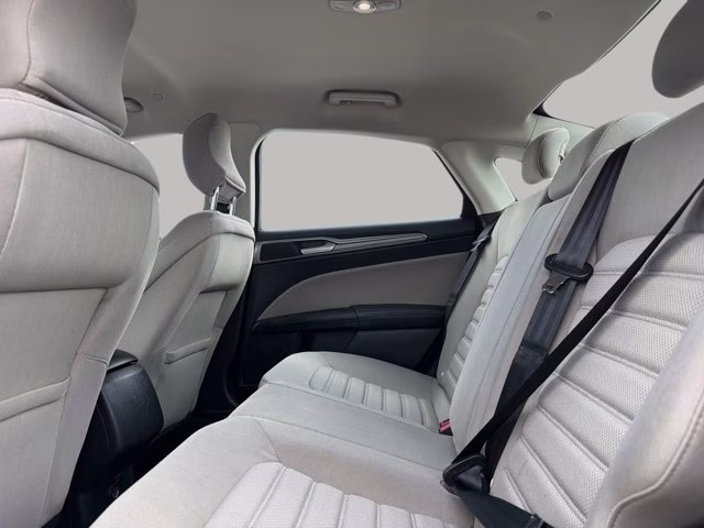 2017 White Gold Ford Fusion S FWD Sedan