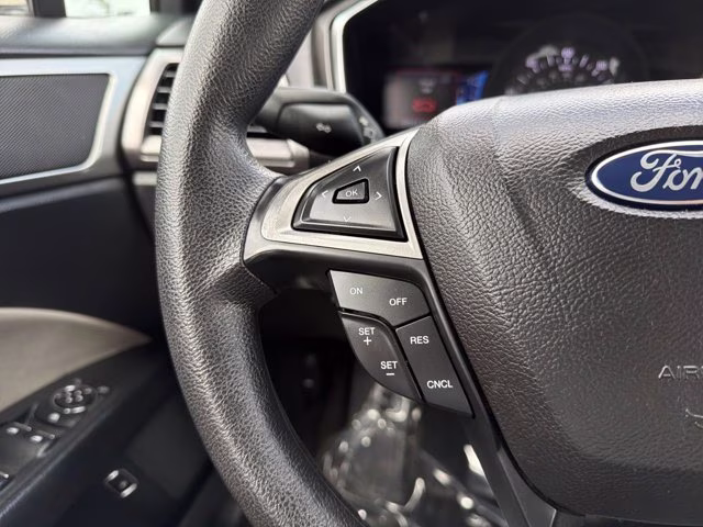 2017 White Gold Ford Fusion S FWD Sedan