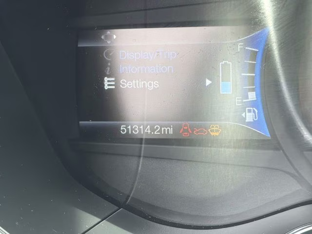 2017 White Gold Ford Fusion S FWD Sedan