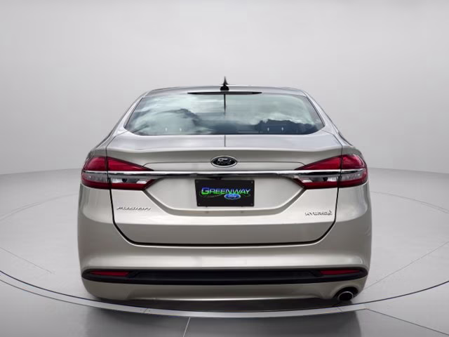 2017 White Gold Ford Fusion S FWD Sedan