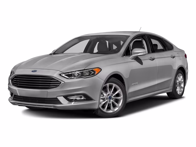2017 Silver Ford Fusion Hybrid S FWD Sedan
